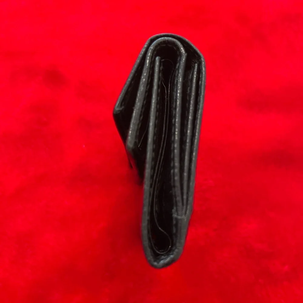 Furla Black Leather Wallet Made in Italy - Picture 3 of 6